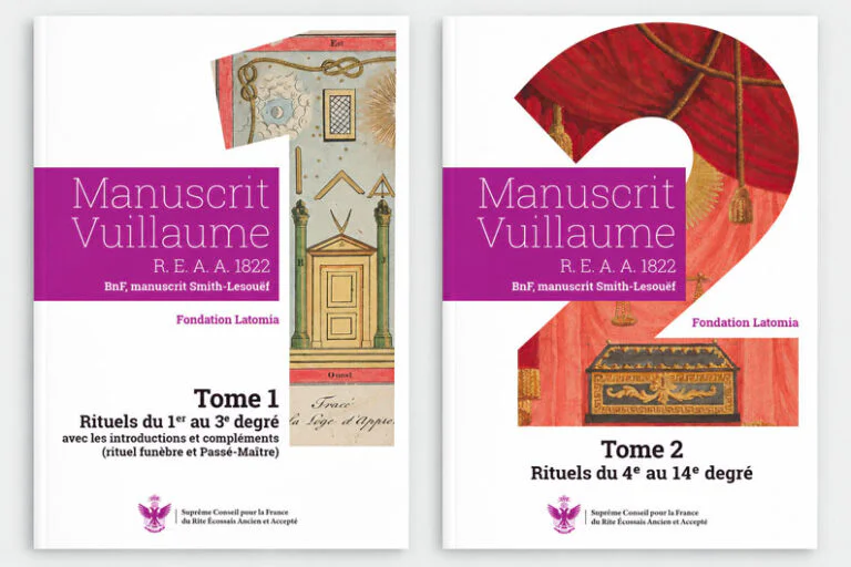 Le Manuscrit Vuillaume sort de l’ombre&nbsp;: les deux premiers tomes dévoilés aux Rencontres Écossaises de Grenoble du SCPLF-REAA