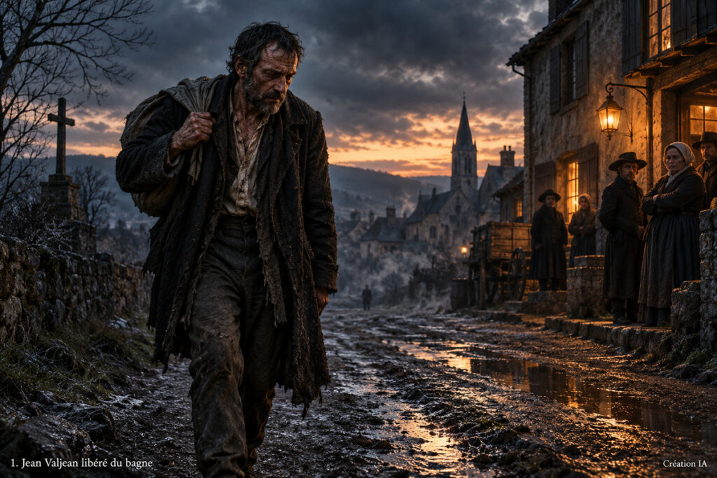 7ᵉ ART : «&nbsp;Les Misérables&nbsp;» – Jean Valjean, l’homme que la loi refuse de sauver