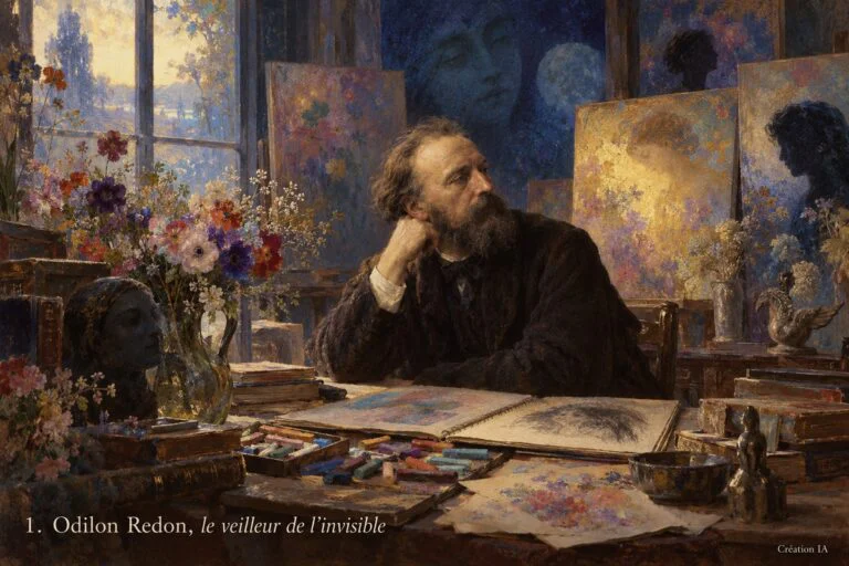 L’Art au compas – Odilon Redon : le Jour, La Nuit et Le Silence, trois portes ouvertes sur l’invisible