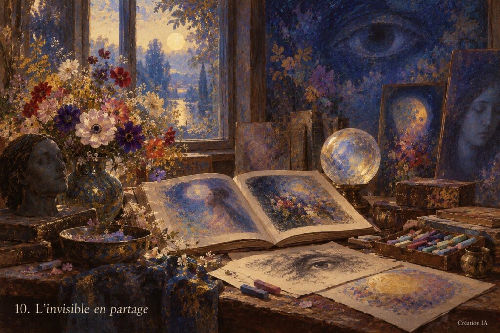 L’Art au compas – Odilon Redon : le Jour, La Nuit et Le Silence, trois portes ouvertes sur l’invisible