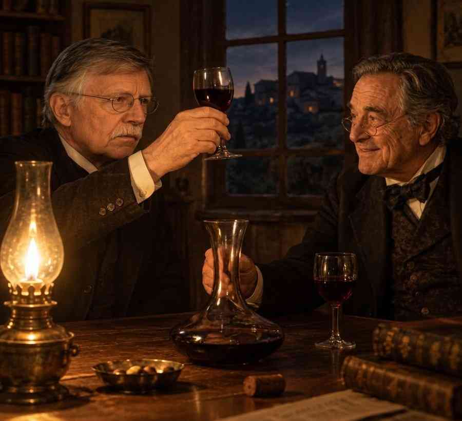 Batson et Berlock trinquent à Pierre Leroux