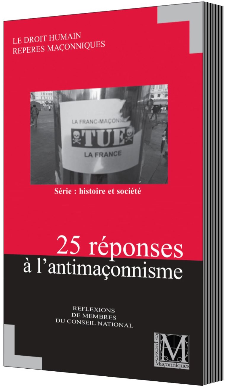 Couverture du livre 25 réponses à l’antimaçonnisme