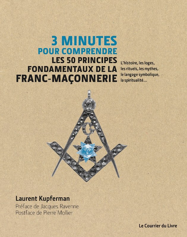 Couverture du livre 3 minutes pour comprendre les 50 principes fondamentaux de la franc-maçonnerie