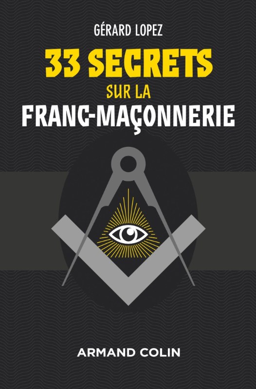 Couverture du livre 33 secrets sur la franc-maçonnerie