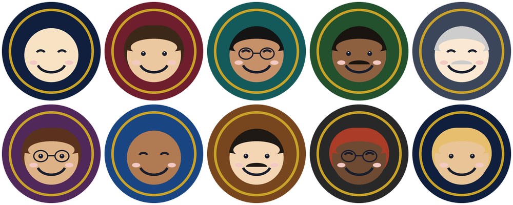 Les dix nouveaux avatars souriants des commentaires de 450.fm