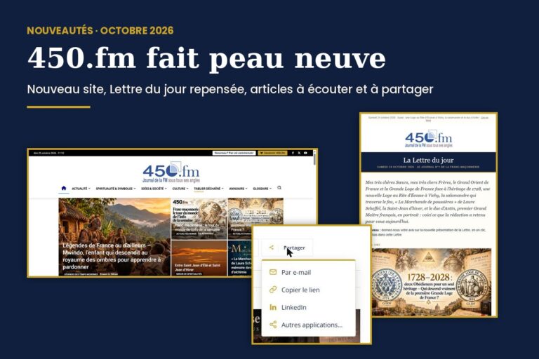 450.fm fait peau neuve : nouveau site, Lettre du jour repensée, articles à écouter et à partager