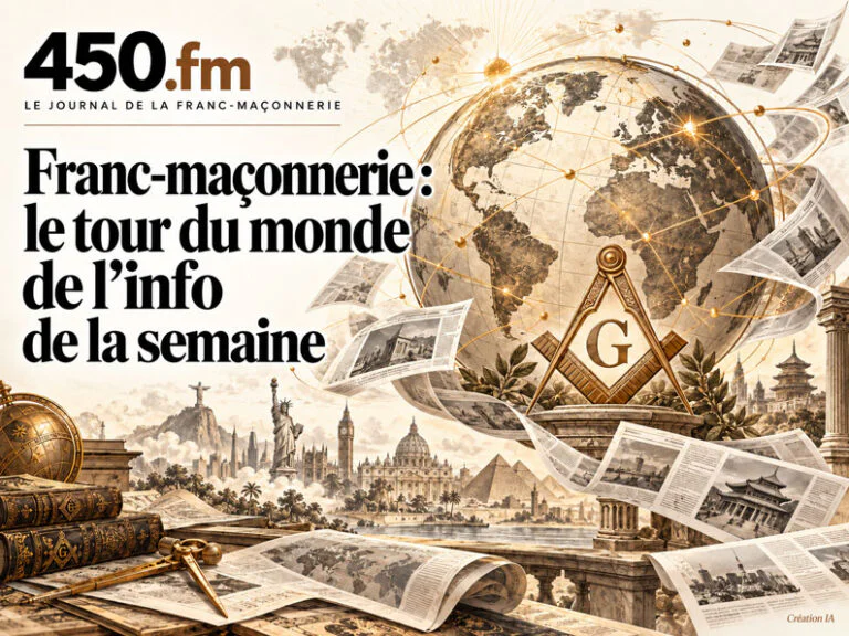 Franc-maçonnerie&nbsp;: le tour du monde de l’info de la semaine 