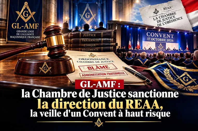 GL-AMF&nbsp;: la Chambre de Justice sanctionne la direction du REAA, la veille d’un Convent à haut risque
