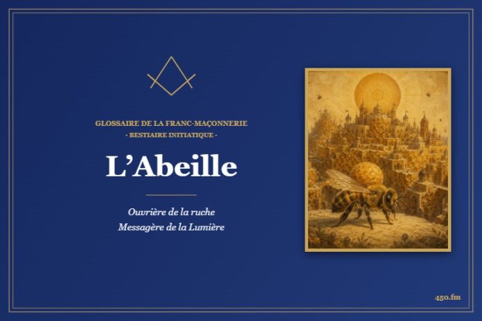 L’Abeille – Bestiaire initiatique du Glossaire de la franc-maçonnerie 450.fm