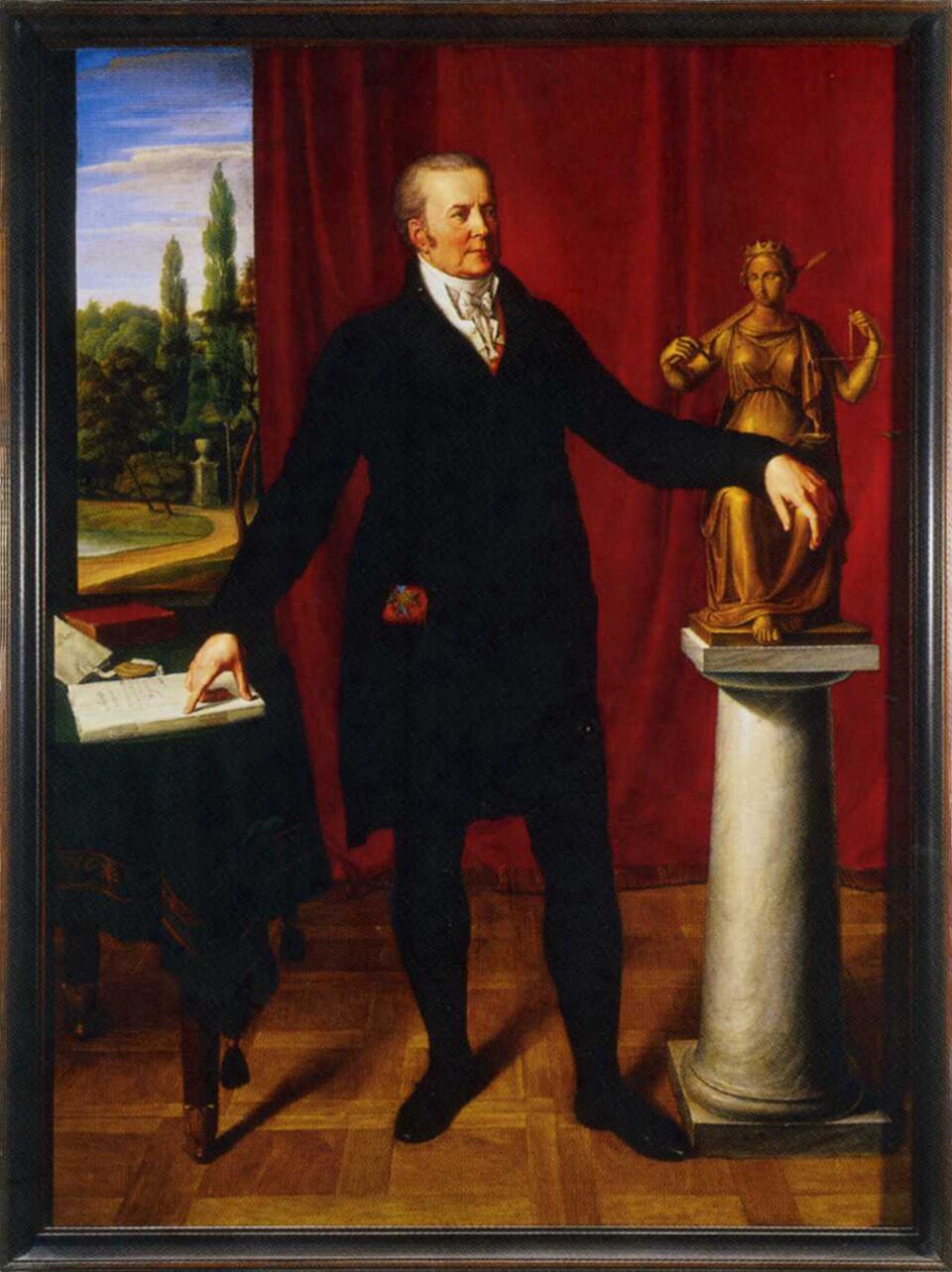 Admission de Karl August von Hardenberg dans la loge Augusta zu den drei Flammen de Göttingen, 23 mai 1768