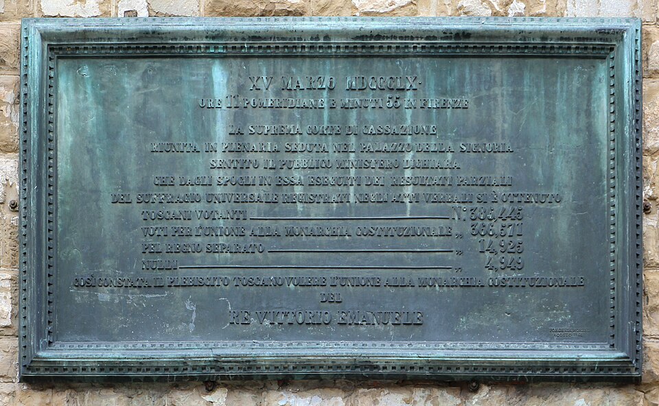 Affiliation de Michel Bakounine à la loge Il Progresso Sociale de Florence, 1864