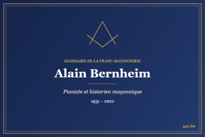 Alain Bernheim (Auteur) – Glossaire de la franc-maçonnerie 450.fm