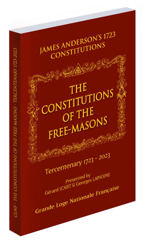 Couverture du livre Anderson’s 1723 Constitutions