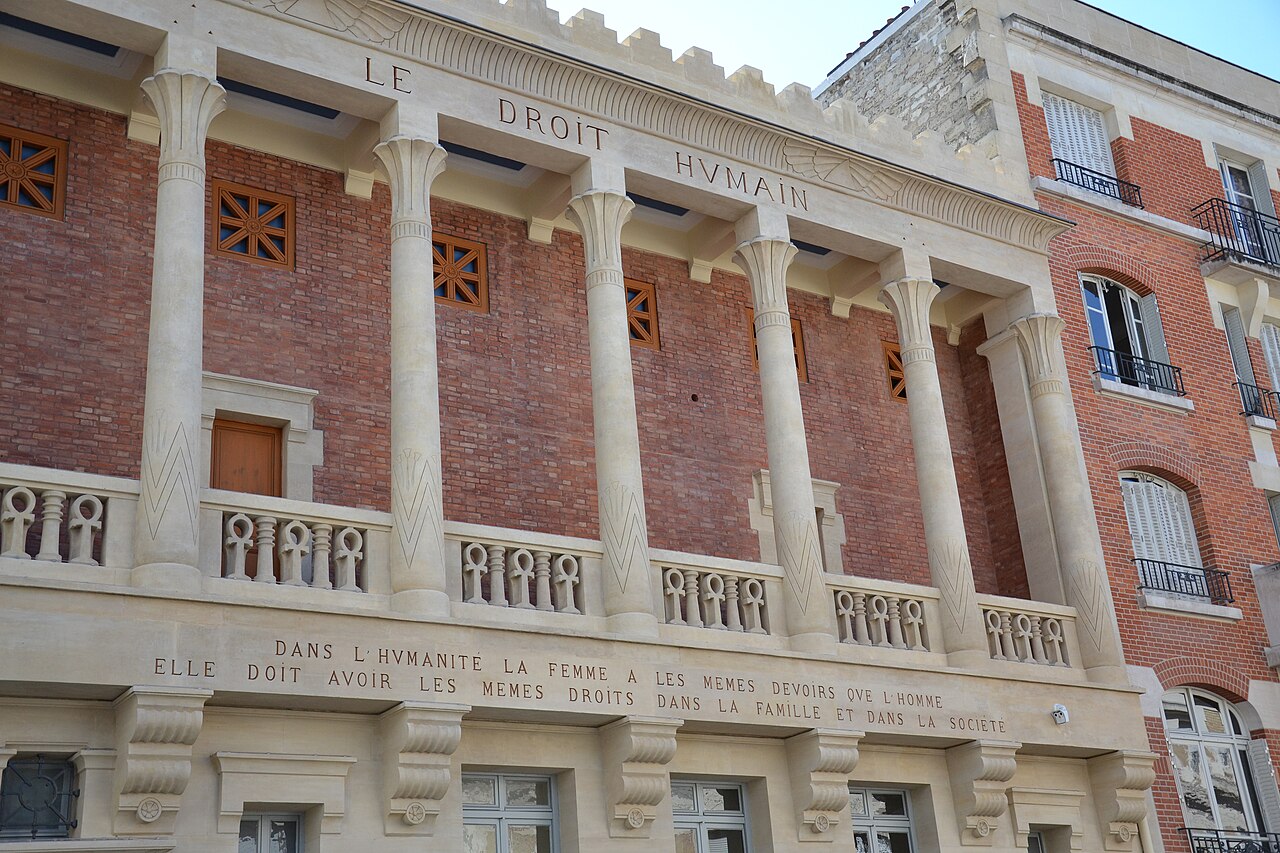 Andrée Prat – Rue jules breton, le Droit humain, Paris (9422910473)