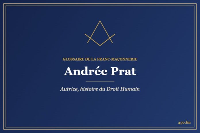 Andrée Prat (Auteur) – Glossaire de la franc-maçonnerie 450.fm