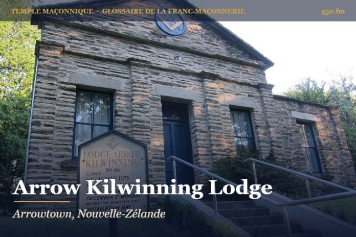 Arrow Kilwinning Lodge, Arrowtown – temple maçonnique – Glossaire de la franc-maçonnerie 450.fm