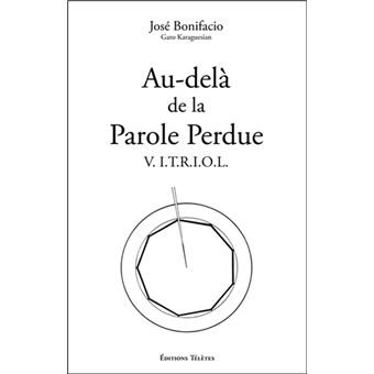Couverture du livre Au-delà de la Parole perdue – V.I.T.R.I.O.L.