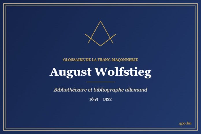 August Wolfstieg (Auteur) – Glossaire de la franc-maçonnerie 450.fm