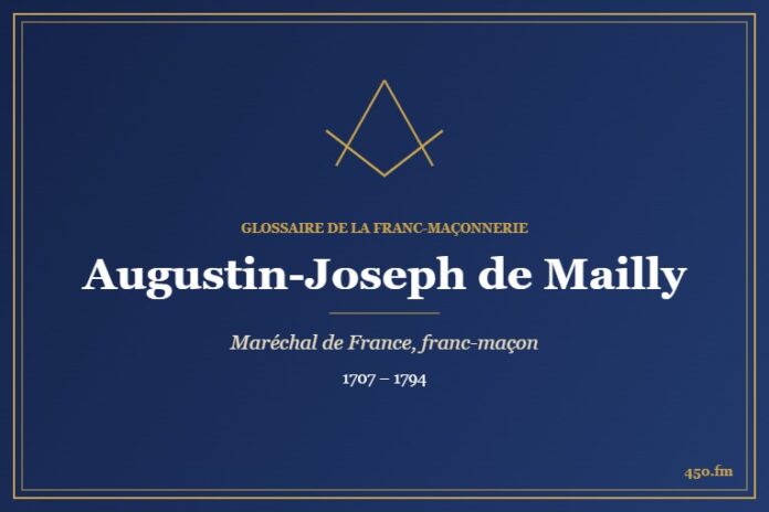 Augustin-Joseph de Mailly (Personnalité) – Glossaire de la franc-maçonnerie 450.fm