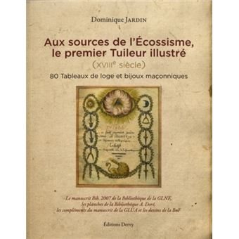 Couverture du livre Aux sources de l’écossisme, le premier tuileur illustré