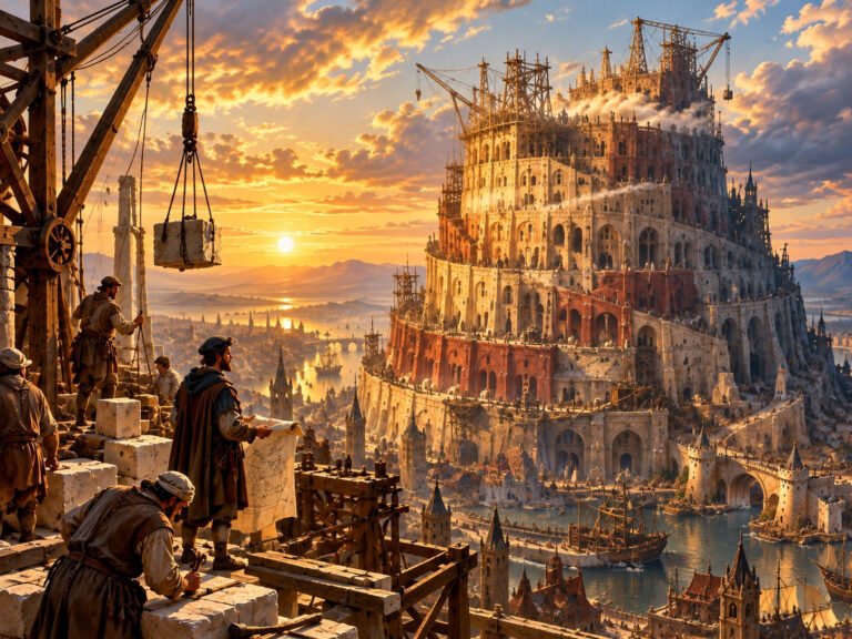 L’Art au compas – « La Tour de Babel » de Pieter Bruegel ; quand les hommes savent bâtir, mais ne savent plus se comprendre