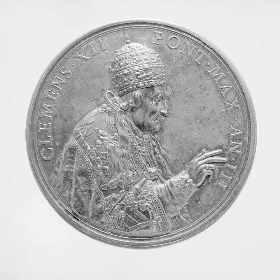 Bulle In eminenti apostolatus specula de Clément XII, 28 avril 1738