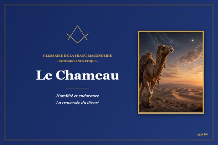 Le Chameau – Bestiaire initiatique du Glossaire de la franc-maçonnerie 450.fm