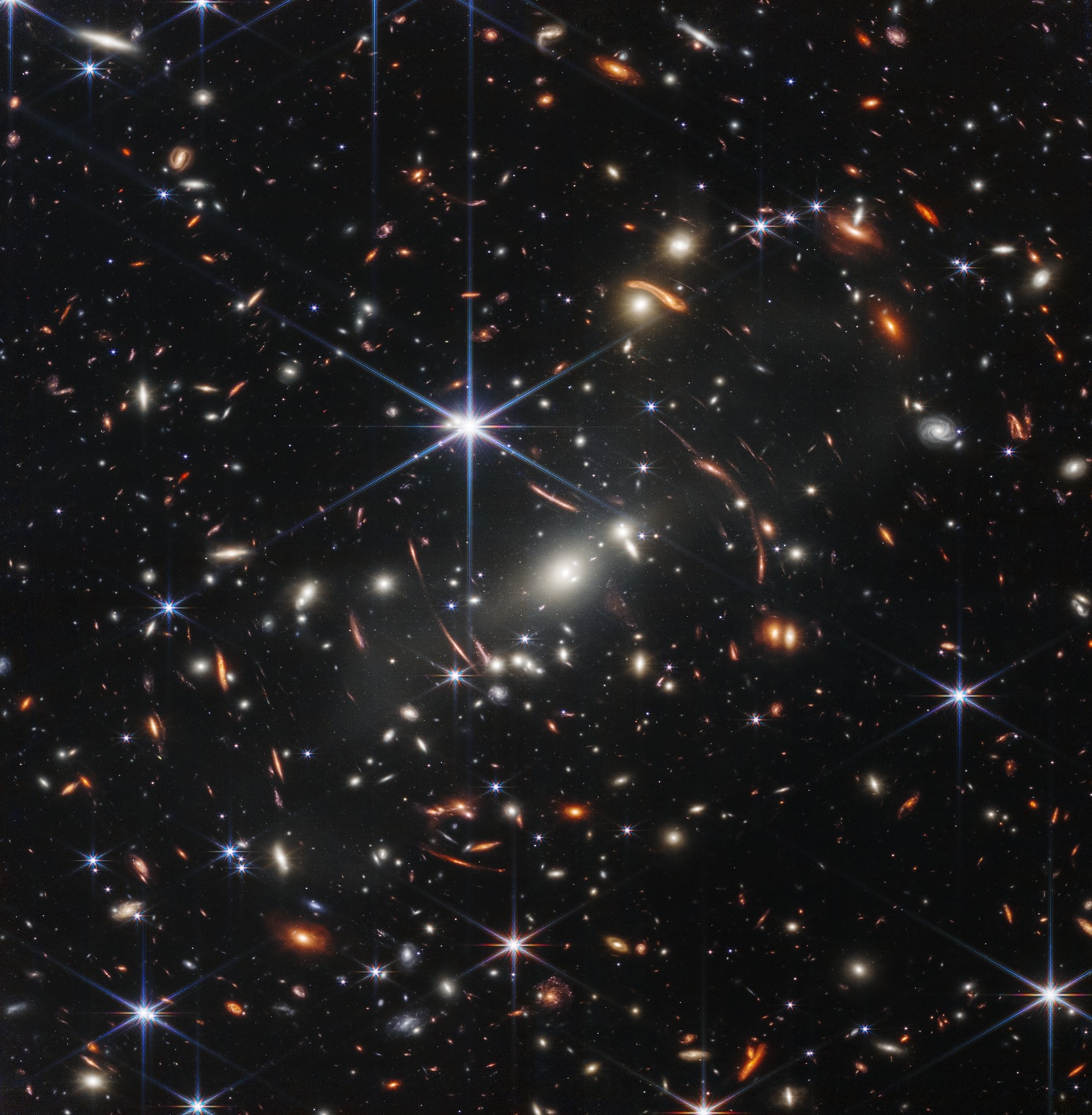 Champ profond du télescope James Webb&nbsp;: des galaxies lointaines dans la jeunesse de l’Univers