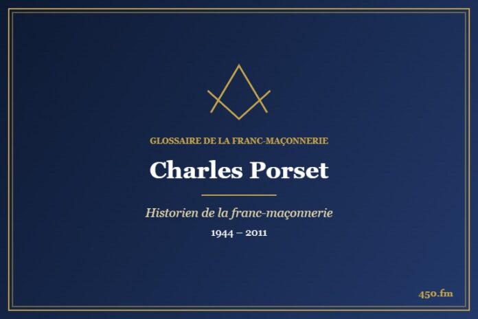 Charles Porset, historien de la franc-maçonnerie