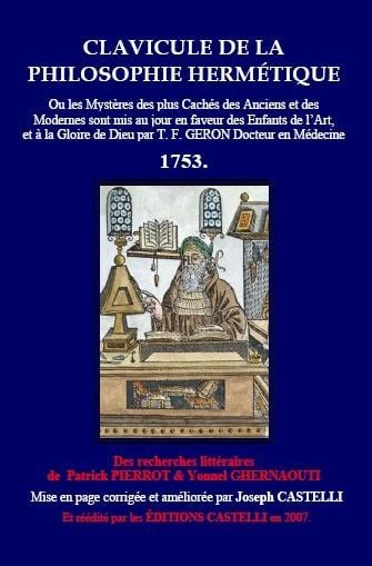 Couverture du livre Clavicule de la philosophie hermétique