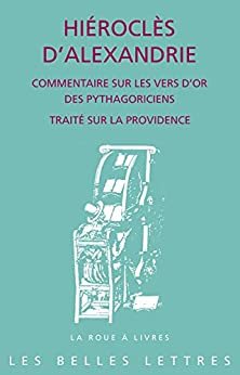 Couverture du livre Commentaire sur les Vers d’or des pythagoriciens