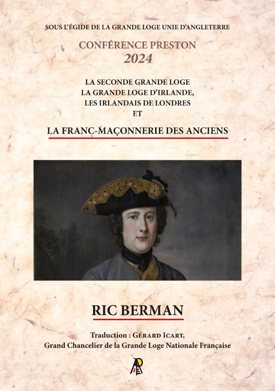 Couverture du livre Conférence Preston 2024 – La Franc-maçonnerie des Anciens