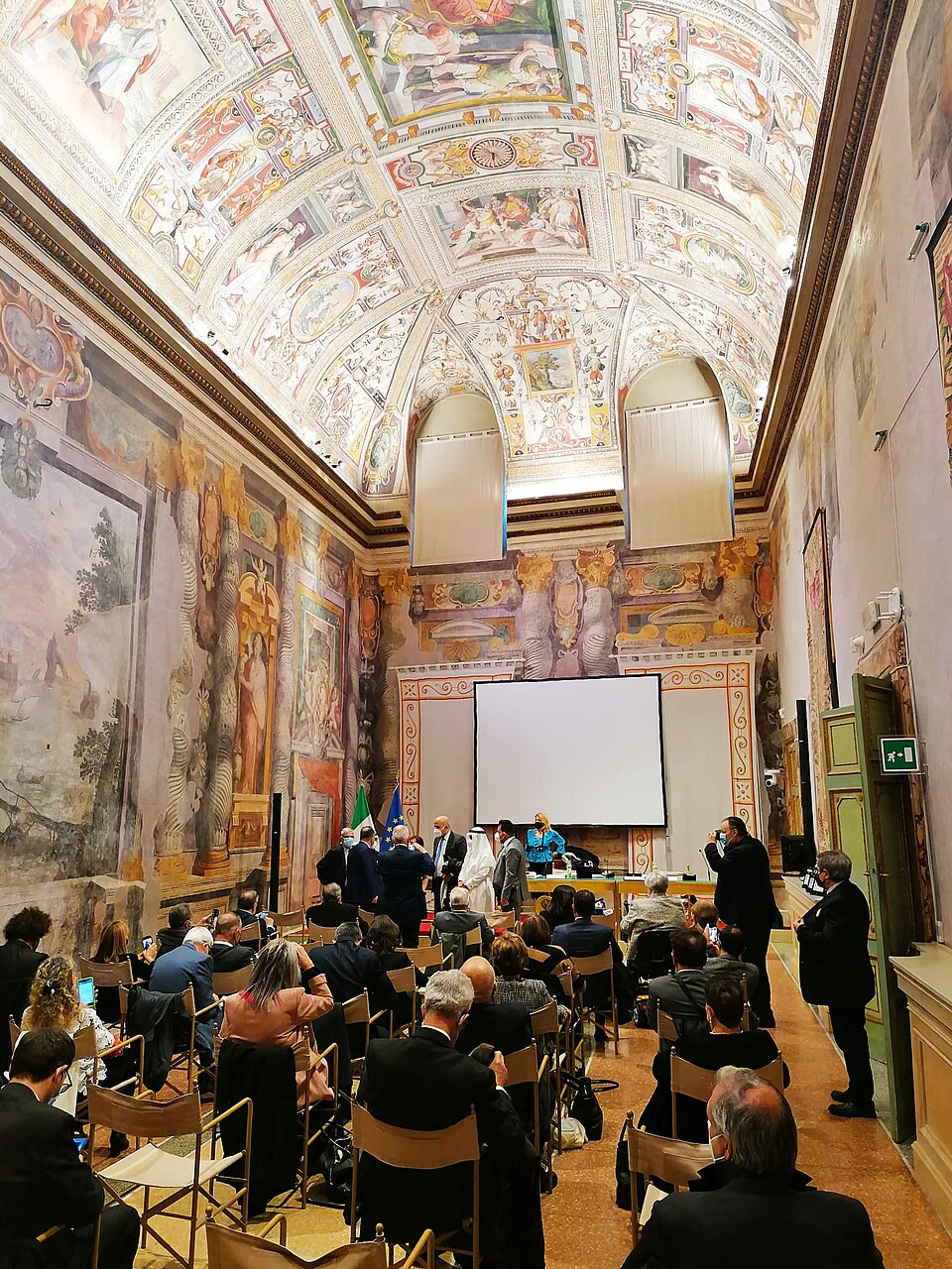Congrès maçonnique international de Rome au palais Giustiniani, 20-23 septembre 1911