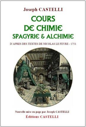 Couverture du livre Cours de chimie – Spagyrie et alchimie