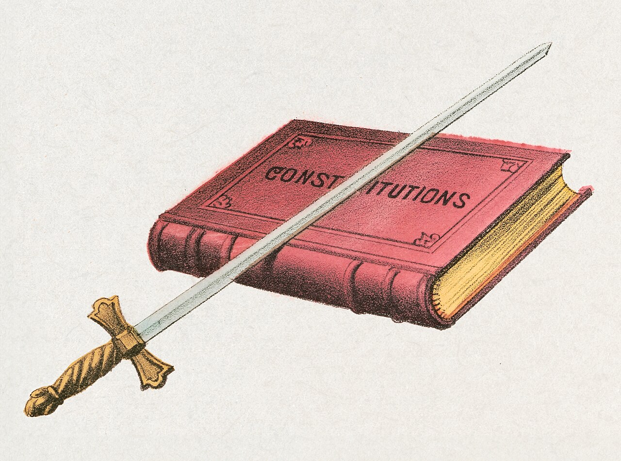 Couvreur en franc-maçonnerie – Book of Constitutions Guarded by the Tyler's Sword