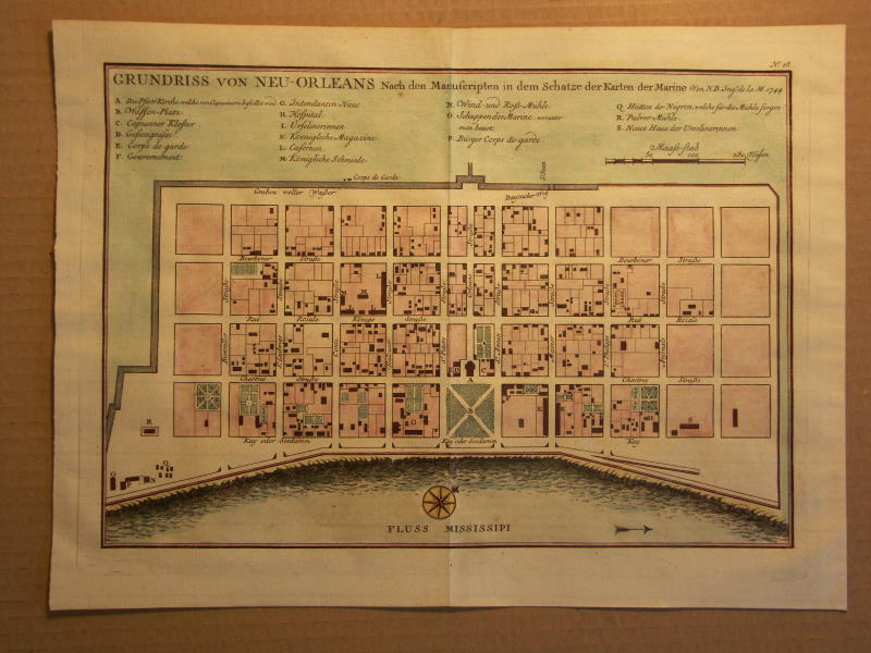 Création de la loge Les Parfaits d’Écosse à La Nouvelle-Orléans, 12 avril 1764