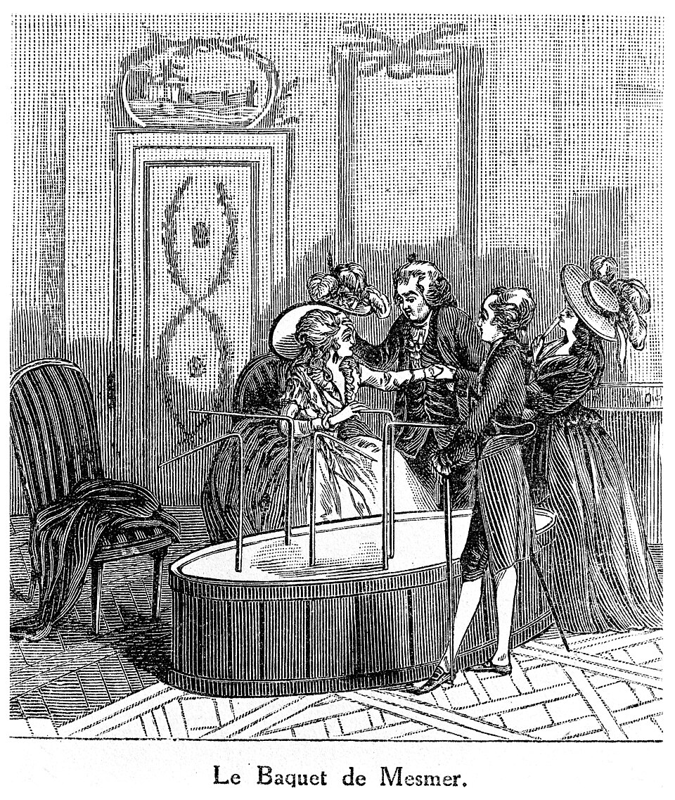 Création de la Société de l’Harmonie de Mesmer à Paris, 1783