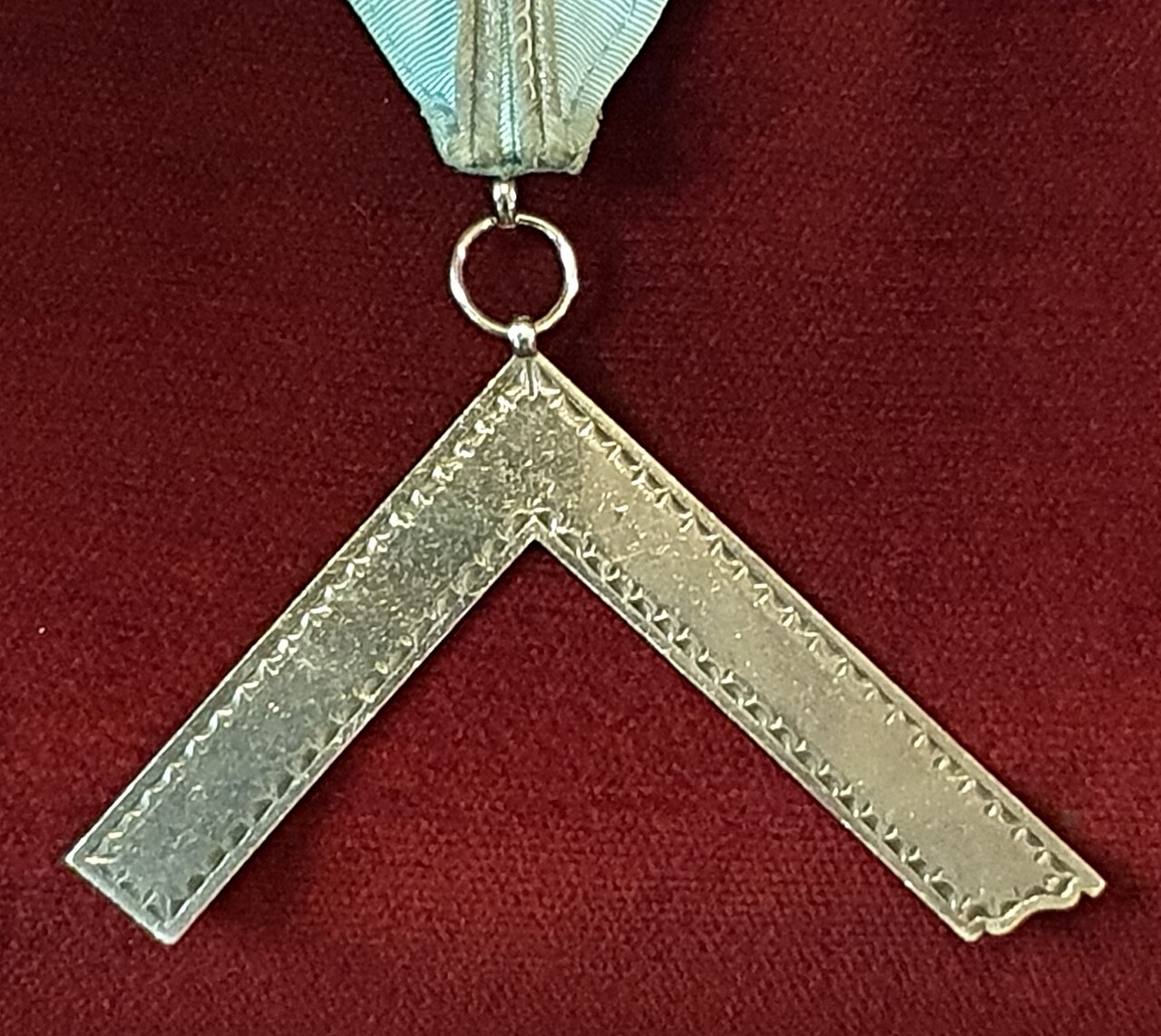 Décorer en franc-maçonnerie – Square (Worshipful Master) collar jewel, Liskeard Masonic Hall, Cornwall - September 2026