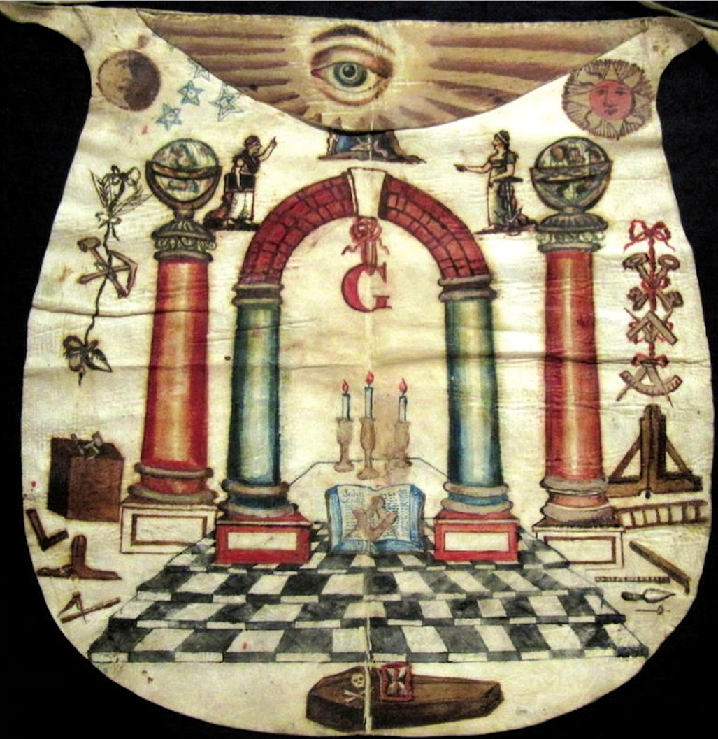 Décors en franc-maçonnerie – 41.14 Masonic apron