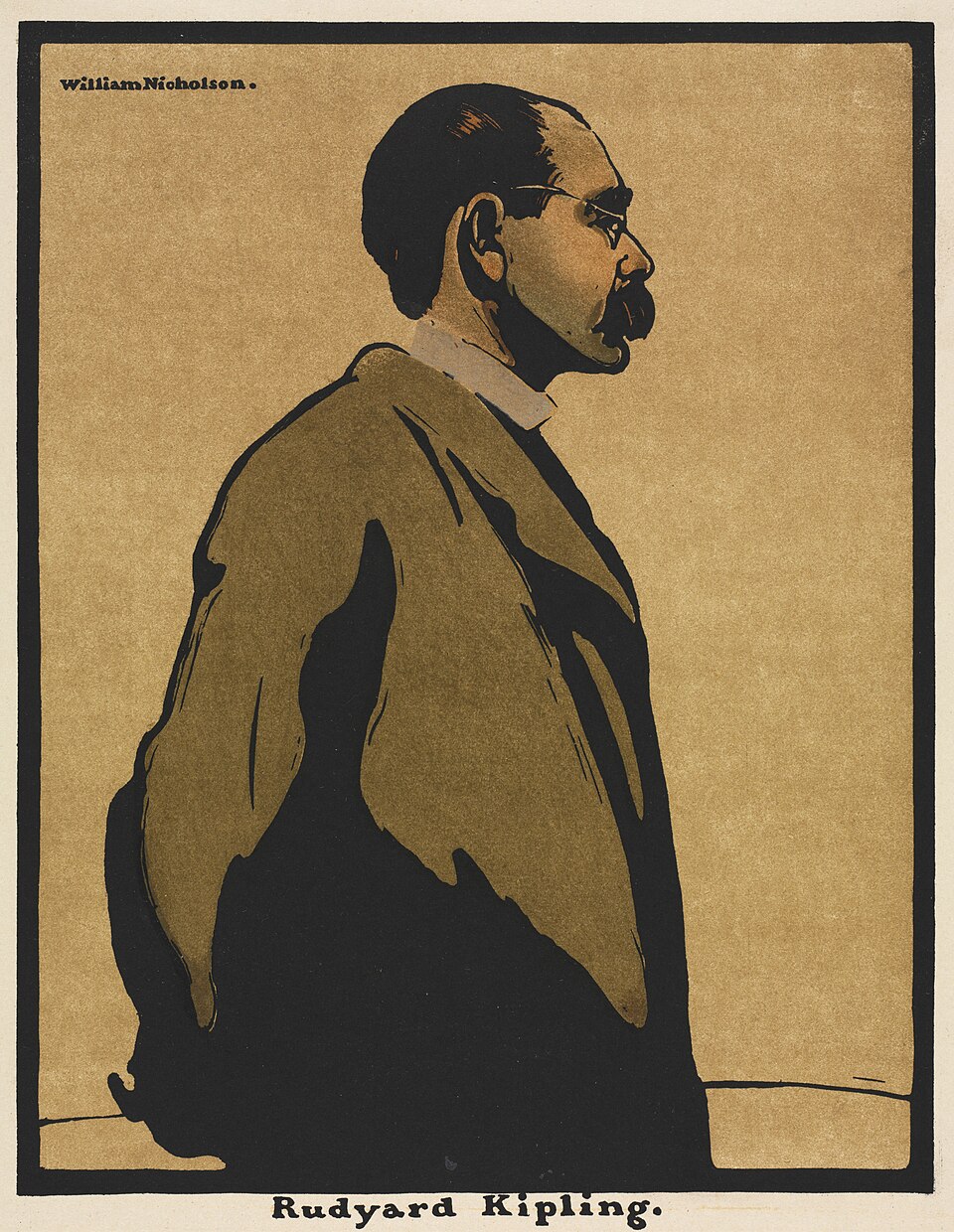 Départ de Rudyard Kipling de sa loge mère de Lahore, 1889