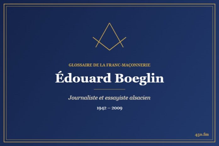 Édouard Boeglin (Auteur) – Glossaire de la franc-maçonnerie 450.fm