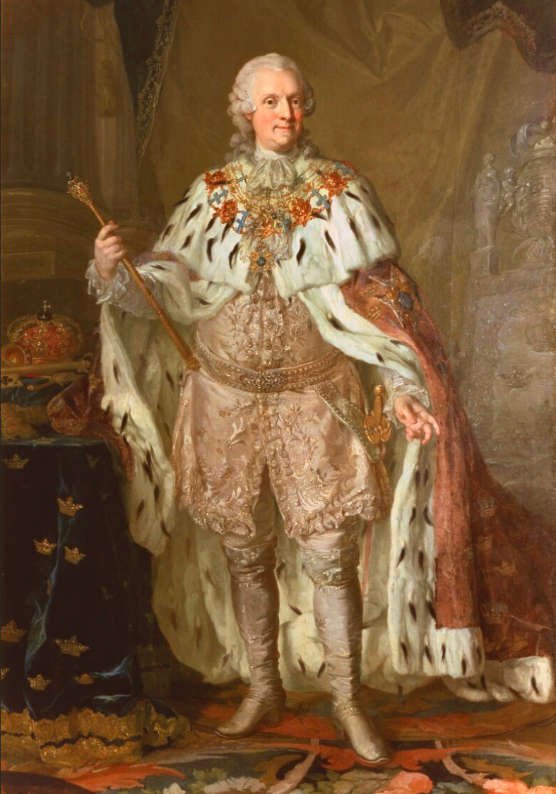 Élection de Carl Fredrik Scheffer comme Grand Maître national de Suède, 1753