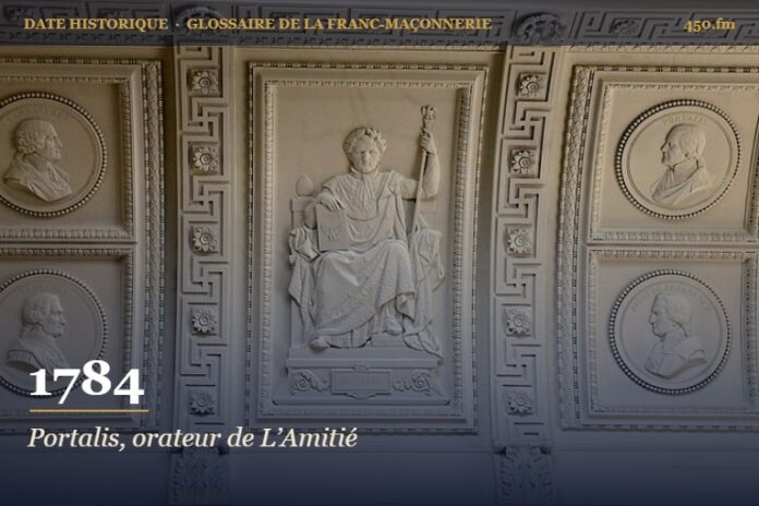 Élection de Portalis comme orateur de la loge L’Amitié d’Aix-en-Provence, 1784 – date historique de la franc-maçonnerie – 450.fm