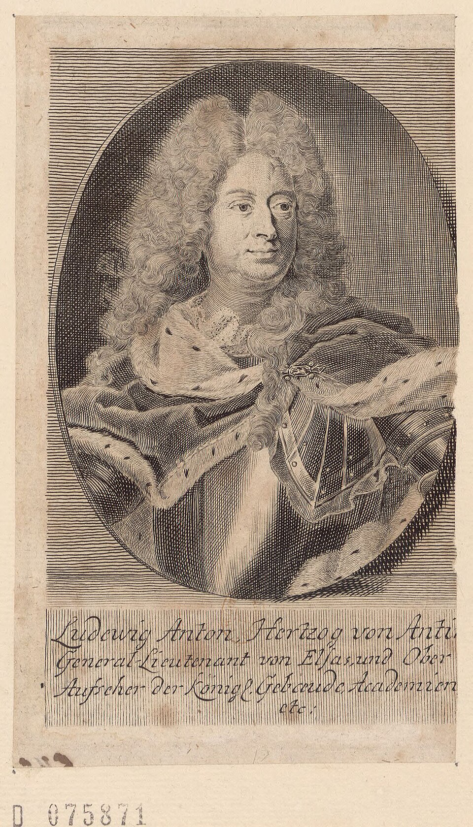 Élection du comte de Clermont à la grande maîtrise, 11 décembre 1743