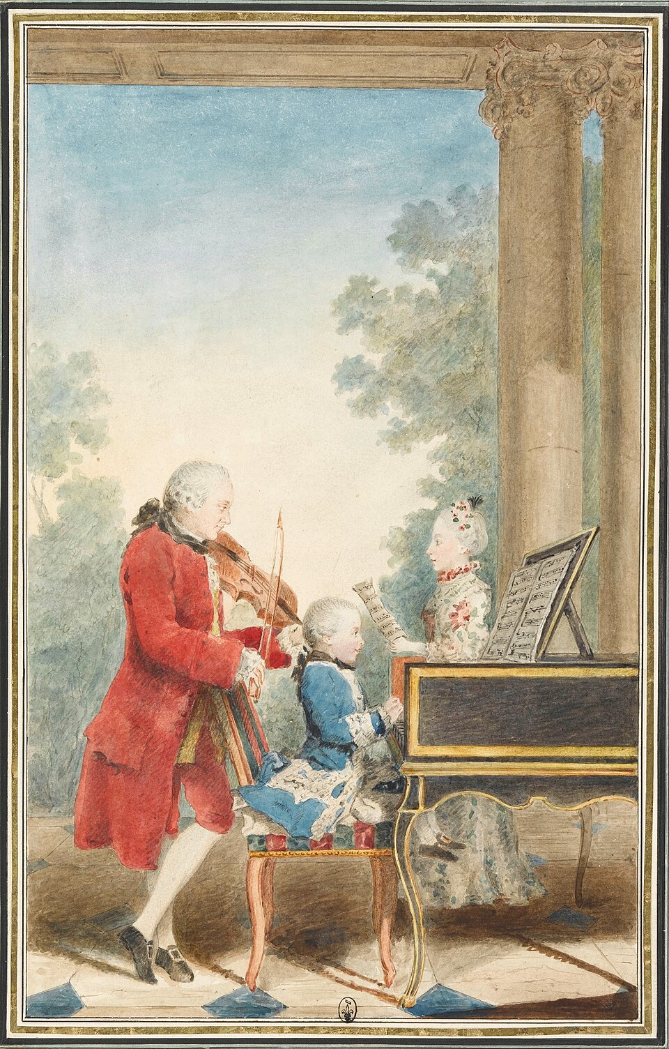 Élévation de Mozart à la maîtrise maçonnique à Vienne, 1785