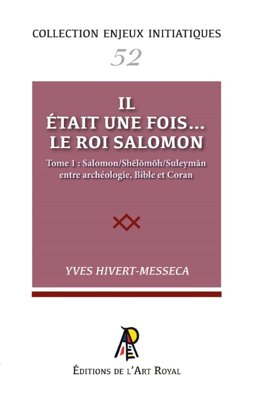 Couverture du livre Enjeux initiatiques n° 52&nbsp;: Salomon 1