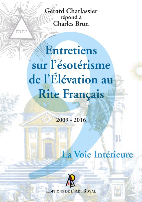 Couverture du livre Entretiens sur l’ésotérisme de l’Élévation au Rite Français