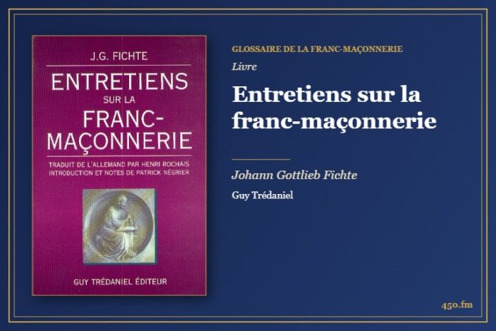 Entretiens sur la franc-maçonnerie (Livre) – Glossaire de la franc-maçonnerie 450.fm