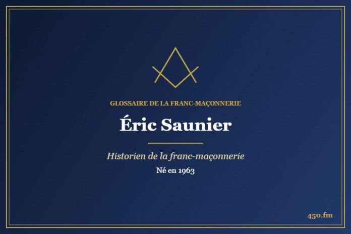 Éric Saunier, historien de la franc-maçonnerie