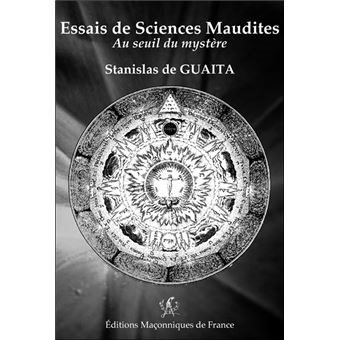 Couverture du livre Essais de sciences maudites – Au seuil du mystère